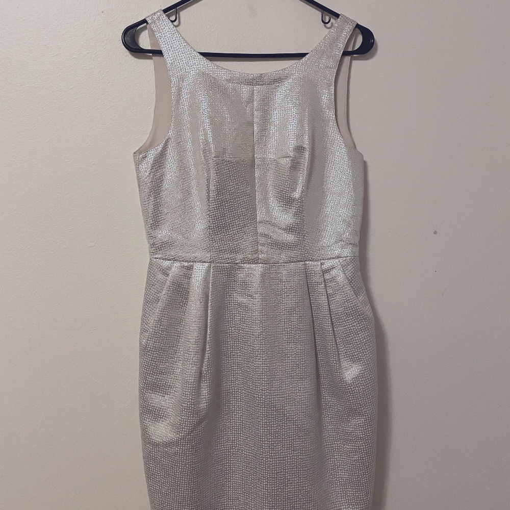Club Monaco silver minidress
